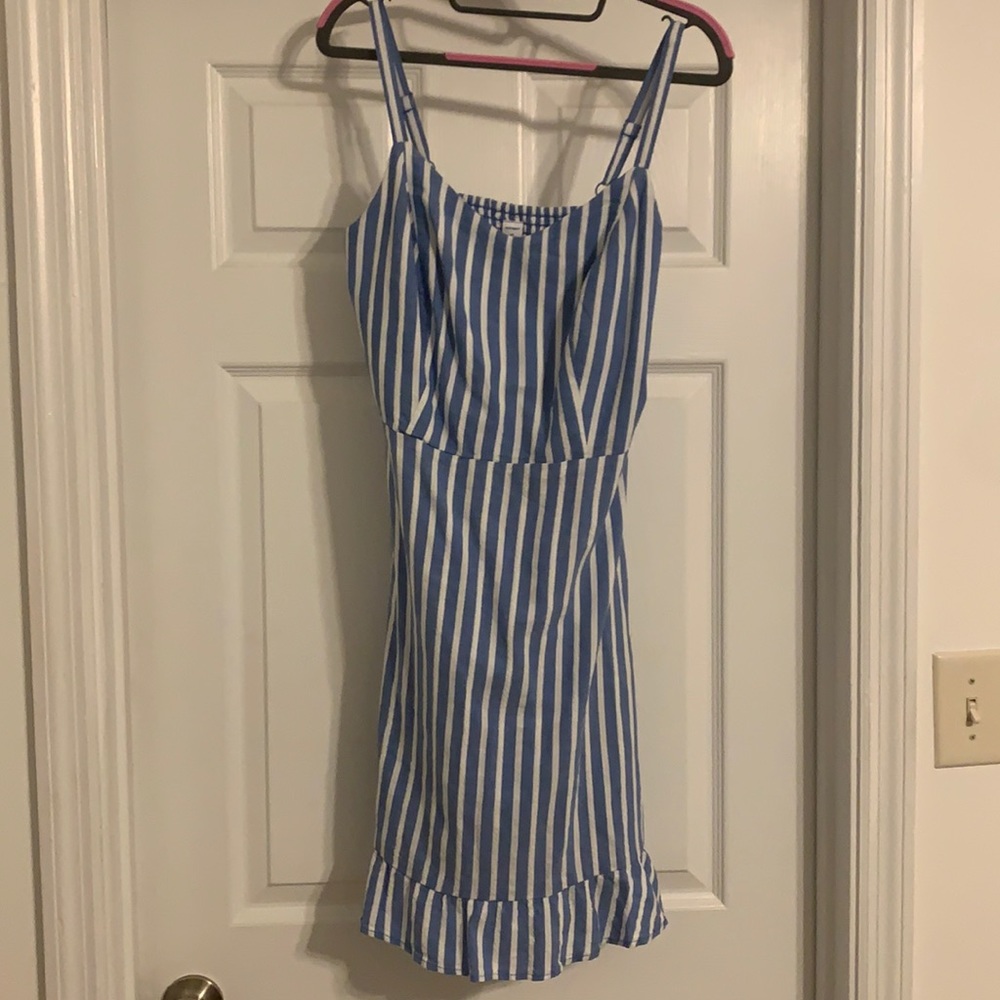 Nautical striped dress